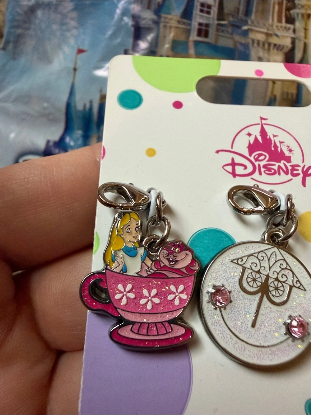 Disney Parks Classics Charm Trio